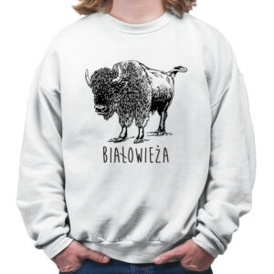 bluza unisex Białowieża. Śladami Żubra