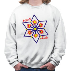 bluza unisex Folkowa Gwiazda Podlaska
