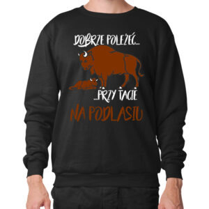 bluza unisex Żubrza Rodzina - Podlaska Siła