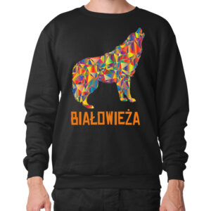 bluza unisex Podlaski Wilk z Białowieży