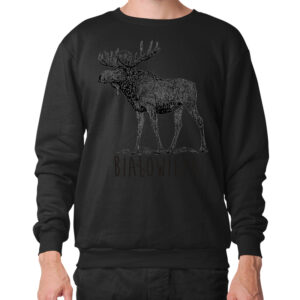 bluza unisex Białowieża. Śladami łosia