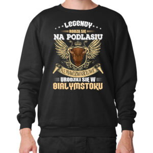 bluza unisex Podlaska Legenda, Królewski Białystok