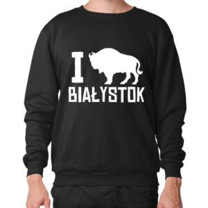 bluza unisex I love Białystok