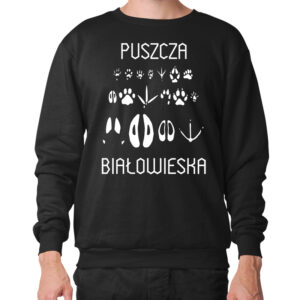bluza unisex Ślady Puszczy Białowieskiej