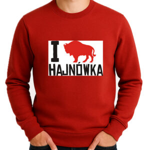 bluza unisex Kocham Hajnówkę