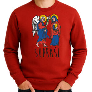bluza unisex Światło Podlasia - Supraśl