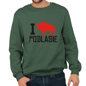 bluza unisex Kocham Podlasie