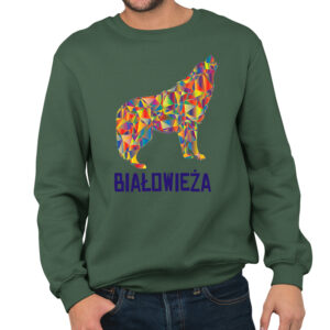 bluza unisex Białowieża - Podlaski Dziki Duch