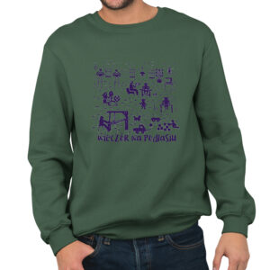 bluza unisex Wieczór na Podlasiu