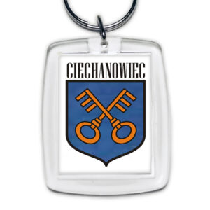 brelok akrylowy Herb Cichanowiec