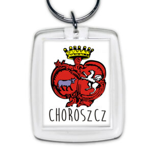 brelok akrylowy Herb Choroszcz