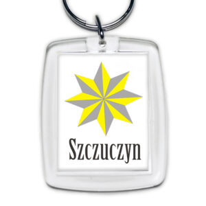 brelok akrylowy Szczuczyn - Gwiazda Podlasia