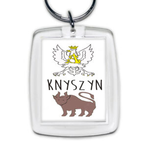 brelok akrylowy Knyszyn - Królewski Ślad Podlasia