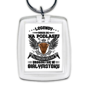 brelok akrylowy Podlaska Legenda, Królewski Białystok