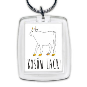 brelok akrylowy Podlaski Wół z Kosowa Lackiego