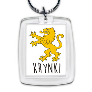 brelok akrylowy Lew Podlasia - Krynki