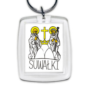 brelok akrylowy Suwałki - Brama Podlasia