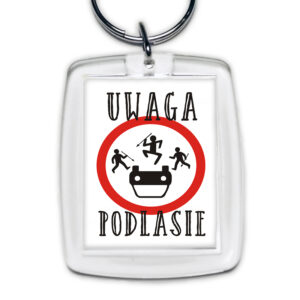 brelok akrylowy Dziki Wschód - Podlasie