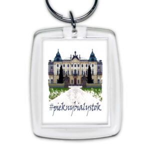 brelok akrylowy Białystok - Podlaska Perła