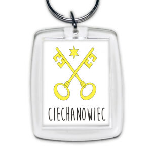 brelok akrylowy Ciechanowiec - Klucz do Podlasia