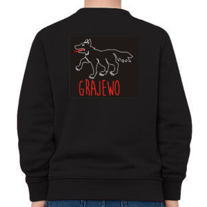 bluza dziecięca tył Wilcze Serce Podlasia - Grajewo