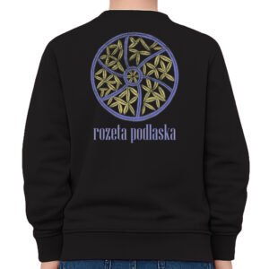 bluza dziecięca tył Folkowy Symbol - Rozeta Podlaska