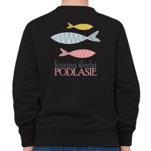 bluza dziecięca tył Podlasie - Kraina Śledzia