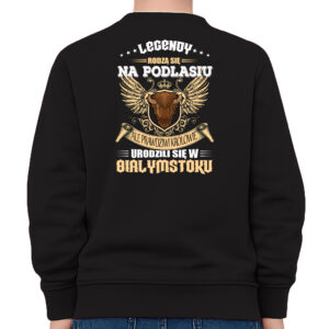 bluza dziecięca tył Podlaska Legenda, Królewski Białystok