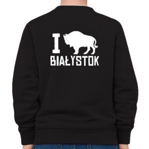 bluza dziecięca tył I love Białystok