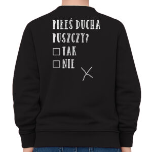 bluza dziecięca tył Podlaski Test Ducha Puszczy