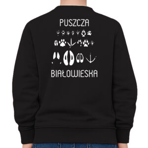 bluza dziecięca tył Ślady Puszczy Białowieskiej