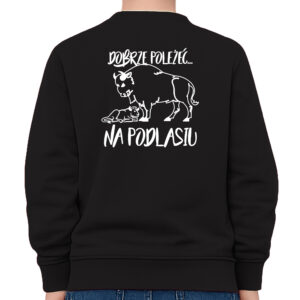 bluza dziecięca tył Żubr Poleca - Podlasie