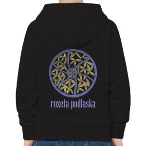 kangurka dziecięca tył Folkowy Symbol - Rozeta Podlaska
