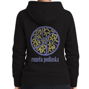 kangurka damska tył Folkowy Symbol - Rozeta Podlaska