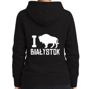 kangurka damska tył I love Białystok
