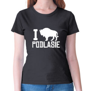 koszulka damska I love Podlasie