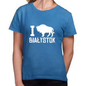 koszulka damska I love Białystok