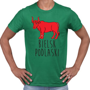 koszulka męska Bielsk Podlaski - Tradycja i Moc
