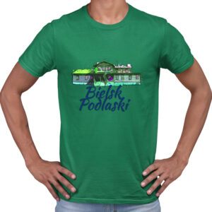 koszulka męska Bielsk Podlaski - Historia w Drewnie