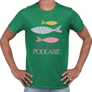 koszulka męska Podlasie - Kraina Śledzia