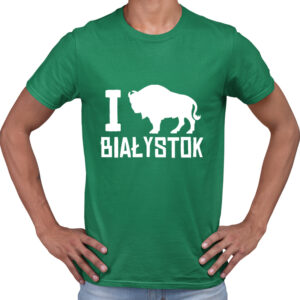 koszulka męska I love Białystok
