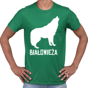 koszulka męska Wilczy Duch Podlasia - Białowieża
