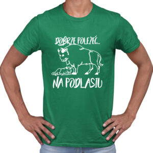 koszulka męska Żubr Poleca - Podlasie