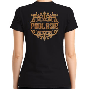 koszulka damska tył Folk & Power - Podlasie