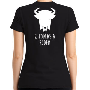 koszulka damska tył Dzika Siła - Z Podlasia Rodem