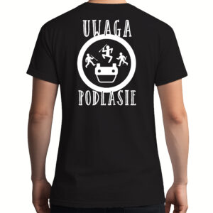koszulka męska tył Dzika Strefa - Podlasie