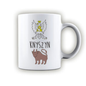 kubek ceramiczny Knyszyn - Królewski Ślad Podlasia