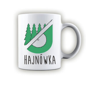 kubek ceramiczny Podlaska Hajnówka - Puszcza i Siła