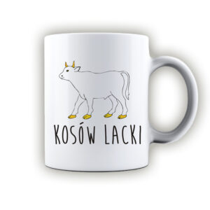 kubek ceramiczny Podlaski Wół z Kosowa Lackiego