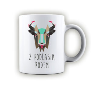 kubek ceramiczny Podlaski Ród - Siła Żubra